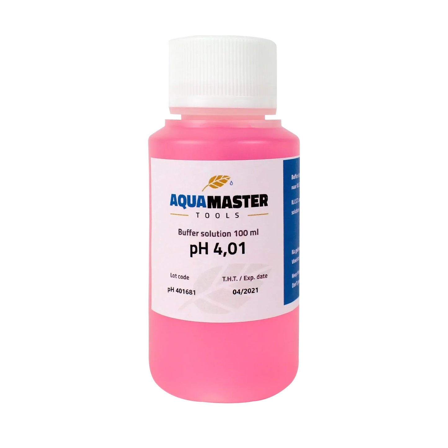 Aqua Master Calibration Solutions - pH 4 Cal Solution – 100ml