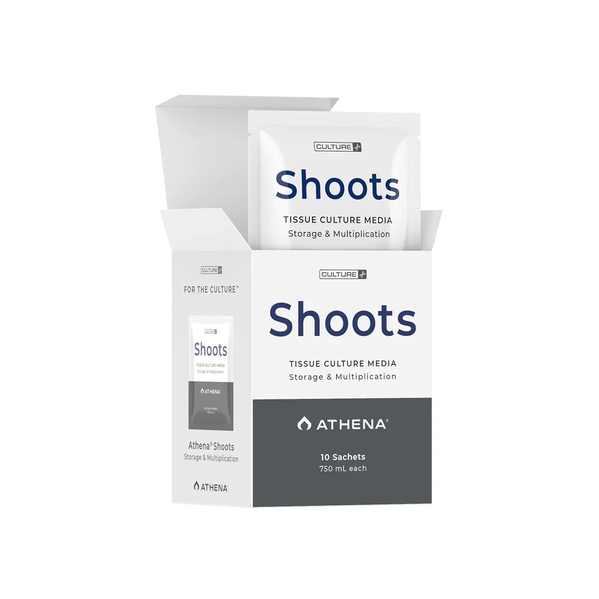Athena Shoots Tissue Culture Media - 750ml (pack of 10)