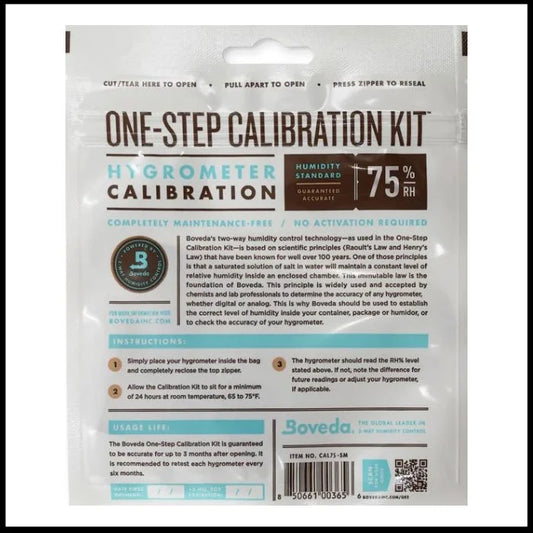 Boveda Humidity Calibration Kit 75%
