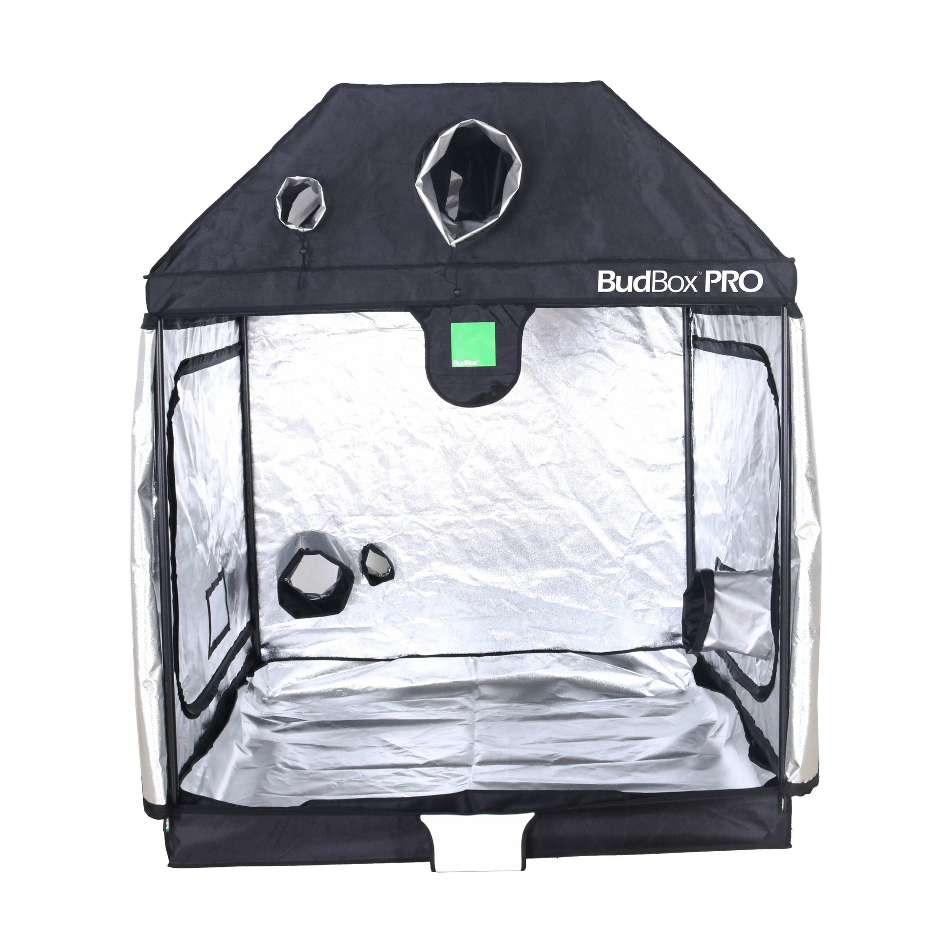 BudBox Roof Grow Tents – Loft-Friendly Grow Tent in Multiple Sizes - Silver Lining 1.5 x 1.5 x 1.8m Tall