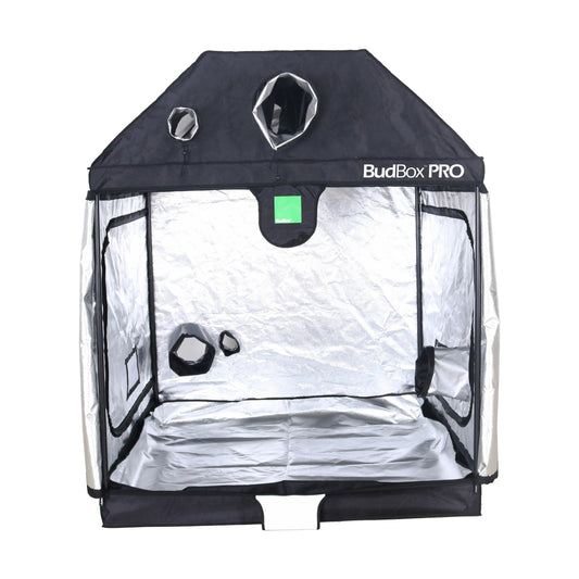 BudBox Roof Grow Tents – Loft-Friendly Grow Tent in Multiple Sizes - Silver Lining 1.5 x 1.5 x 1.8m Tall