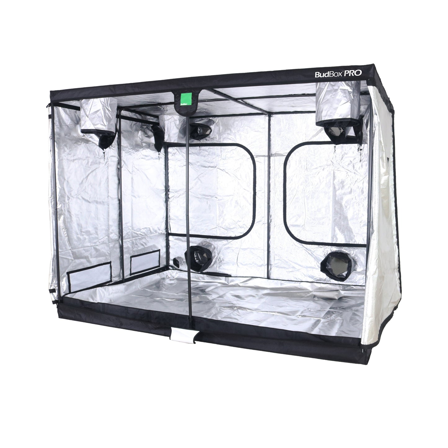 Bud Box Pro 300 x 200 Grow Tent - Standard & XL Height (White/Silver Lining) - Silver Lining - 2.2m Tall