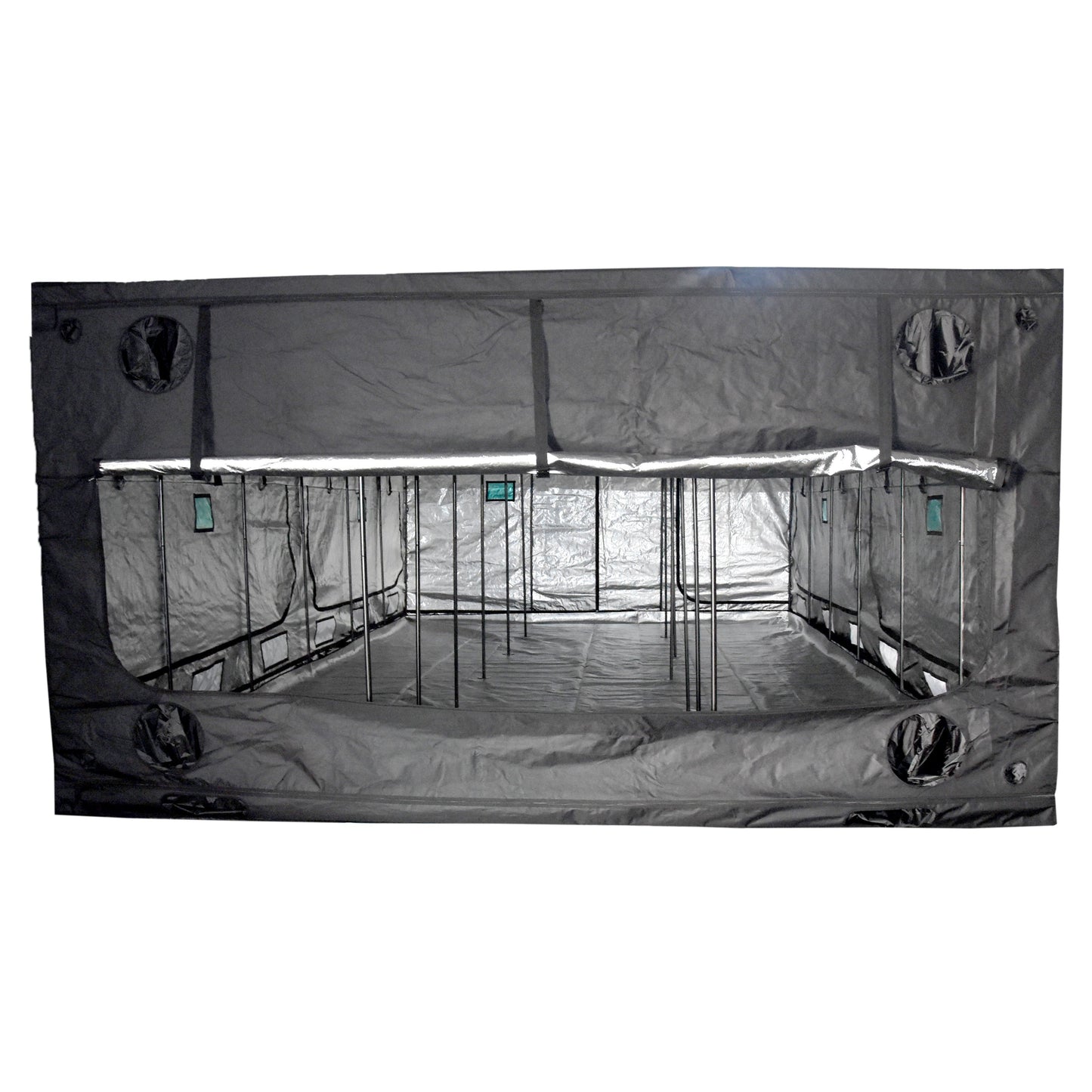 Budbox Pro 450 x 900 Grow Tent – Standard & XL Height (White/Silver Lining) - Silver Lining - 2.4m Tall