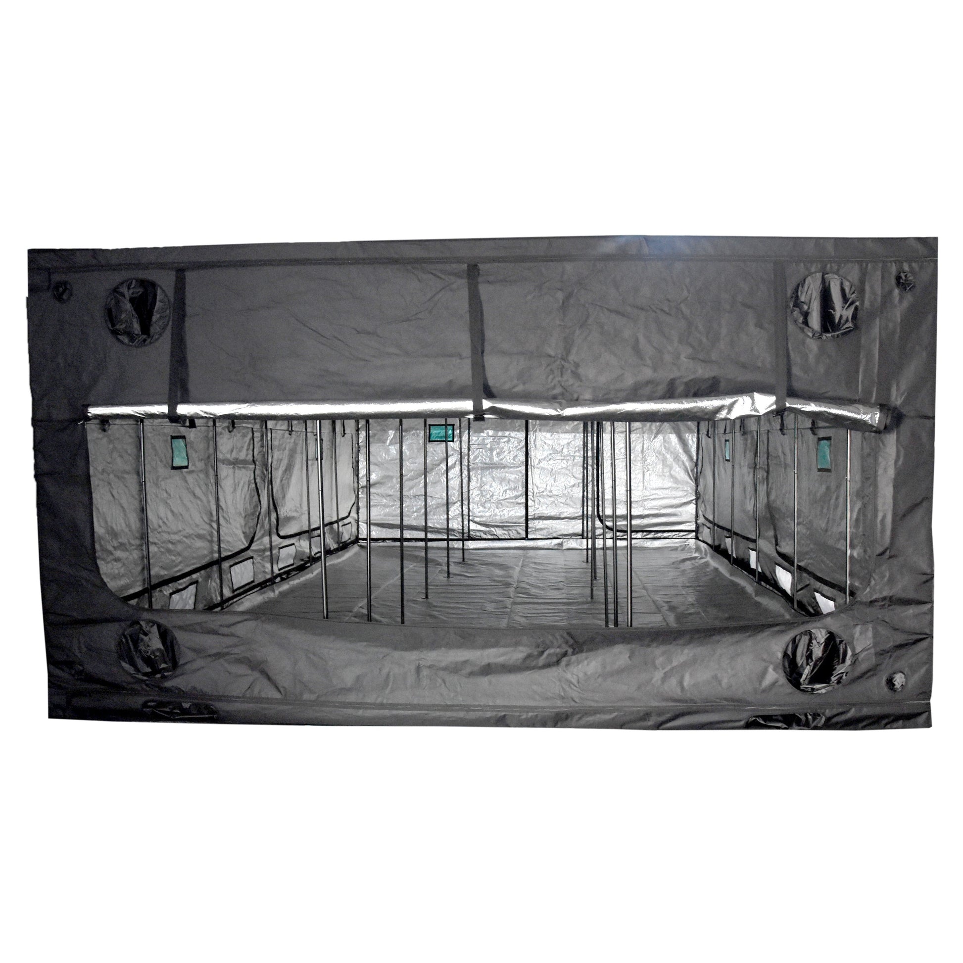 Budbox Pro 450 x 900 Grow Tent – Standard & XL Height (White/Silver Lining) - Silver Lining - 2.4m Tall