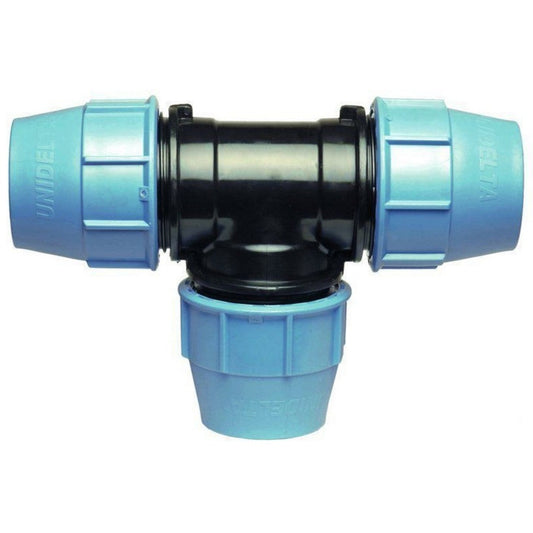 Compression 16-17mm Pipe Fitting - Tee