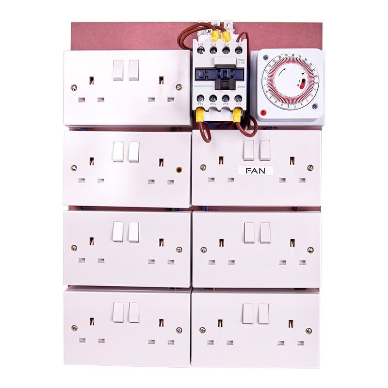 Contactor MDF Board - 12/14 Way