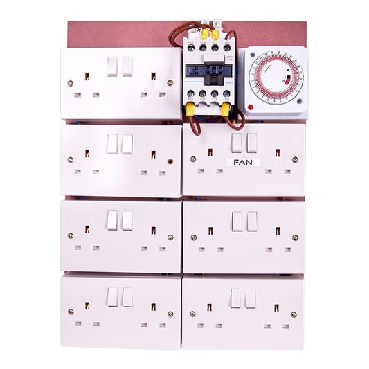 Contactor MDF Board - 12/14 Way