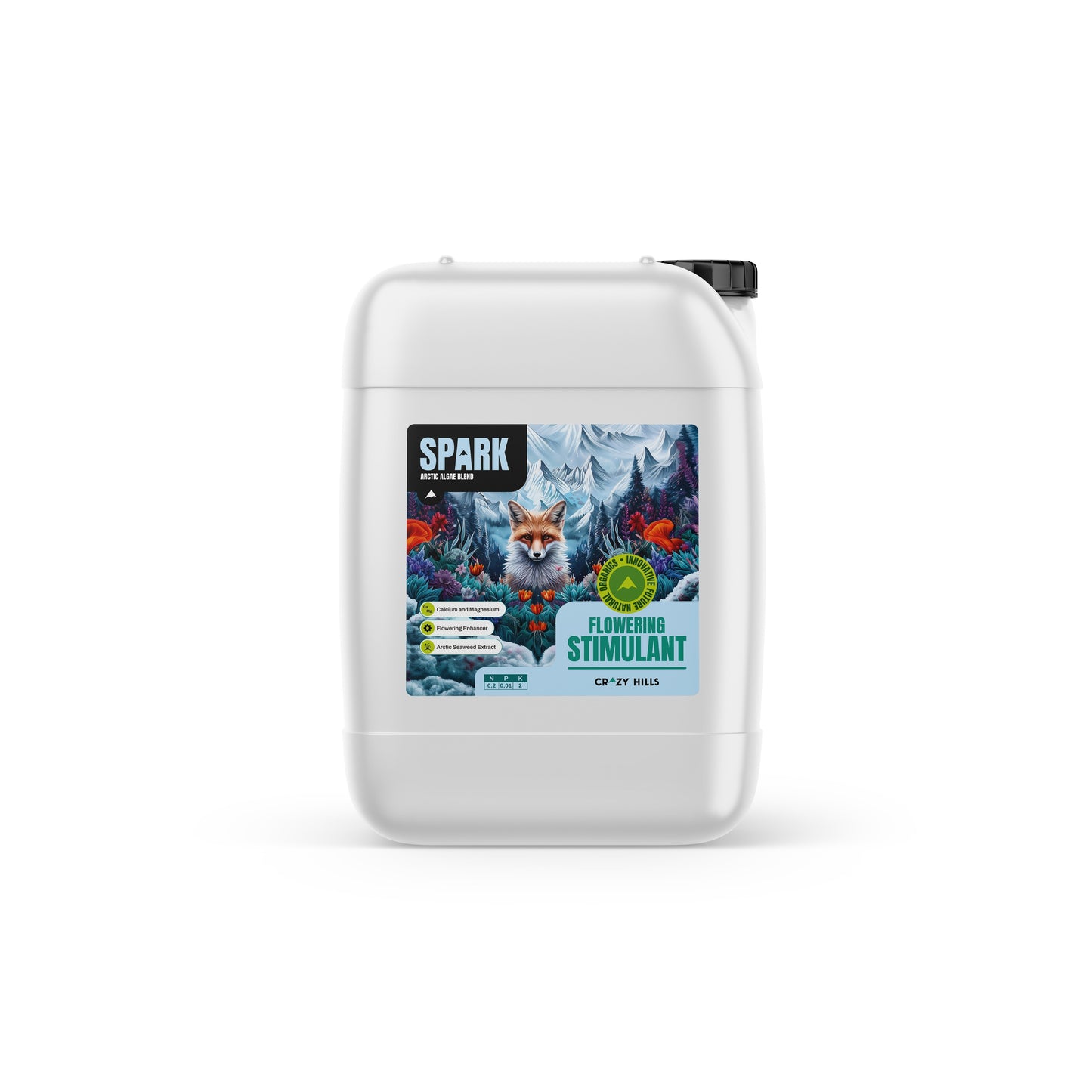 Crazy Hills Organic Spark (Flowering Stimulant) - 5L