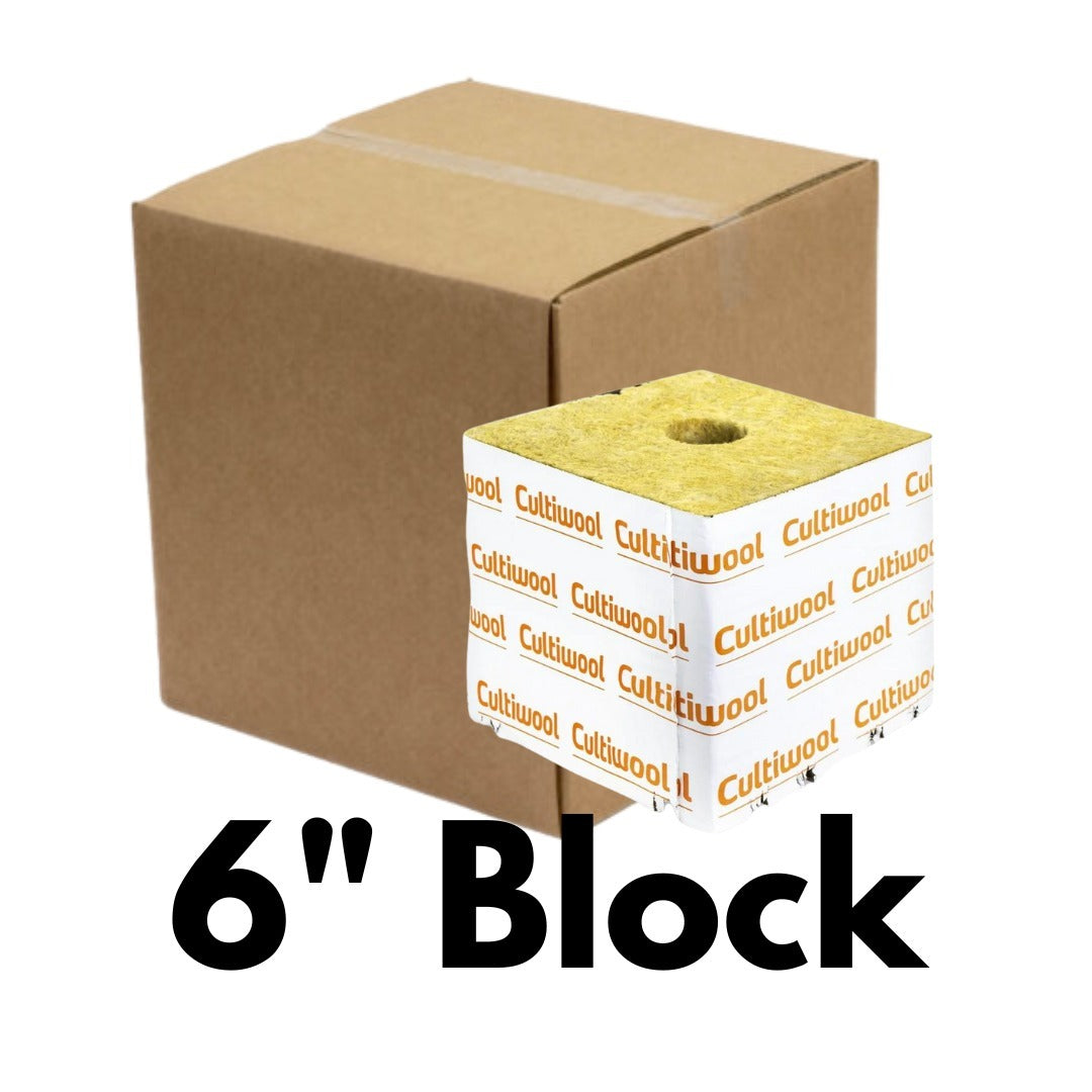 Cultiwool 6" Huge Block - Box quantity (48)