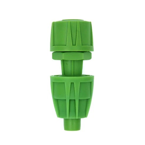 FloraFlex 16/17mm Pipe Fittings - Male Adaptor + End Cap