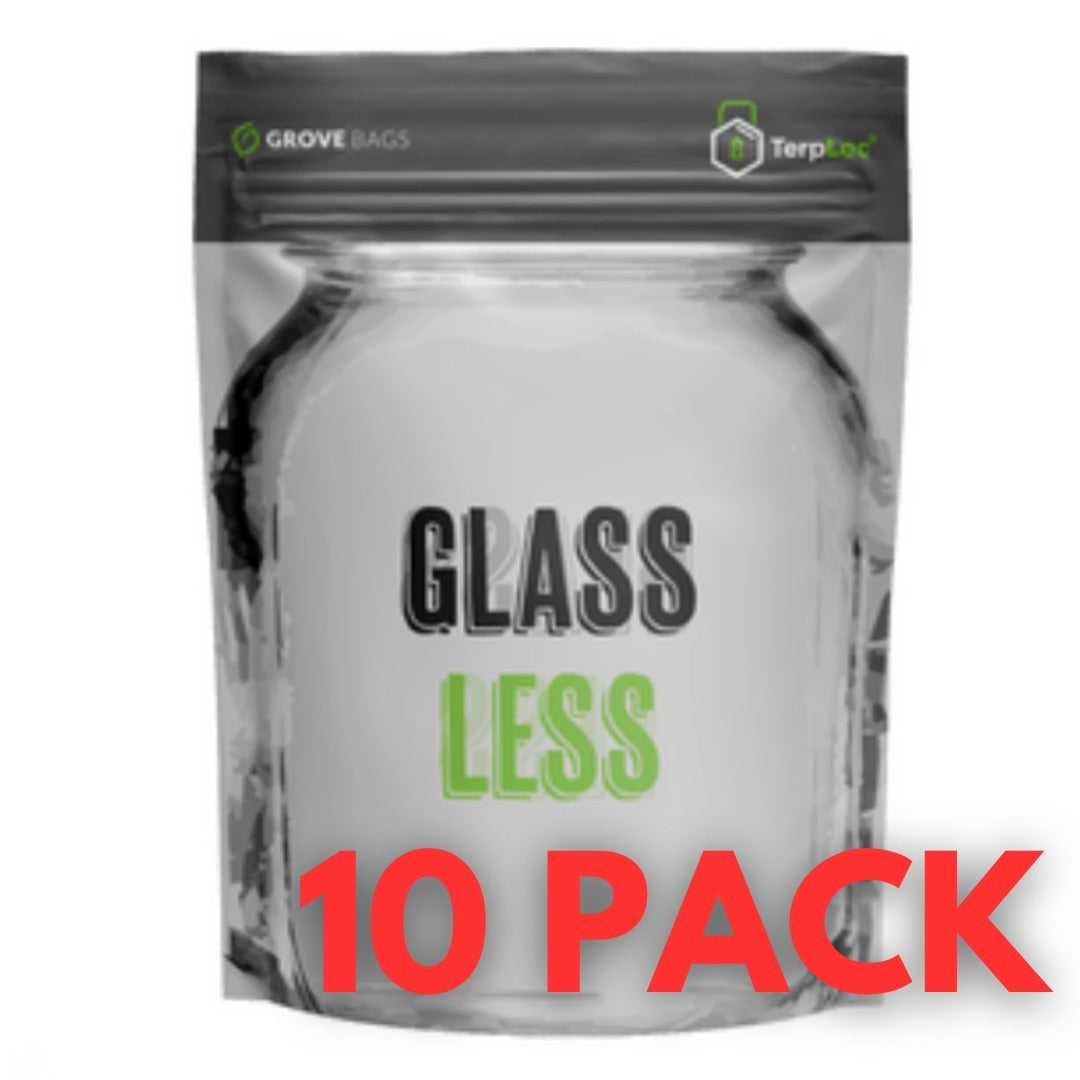 Grove Bags - 1/2 Ounce Glassless (14g) - 10 Pack
