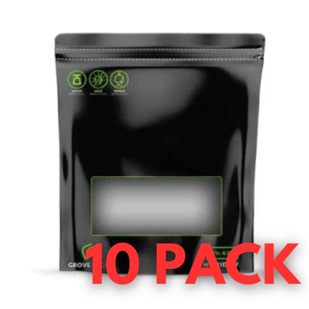 Grove Bags - 1/8 Ounce Window (3.5g) - 10 Pack