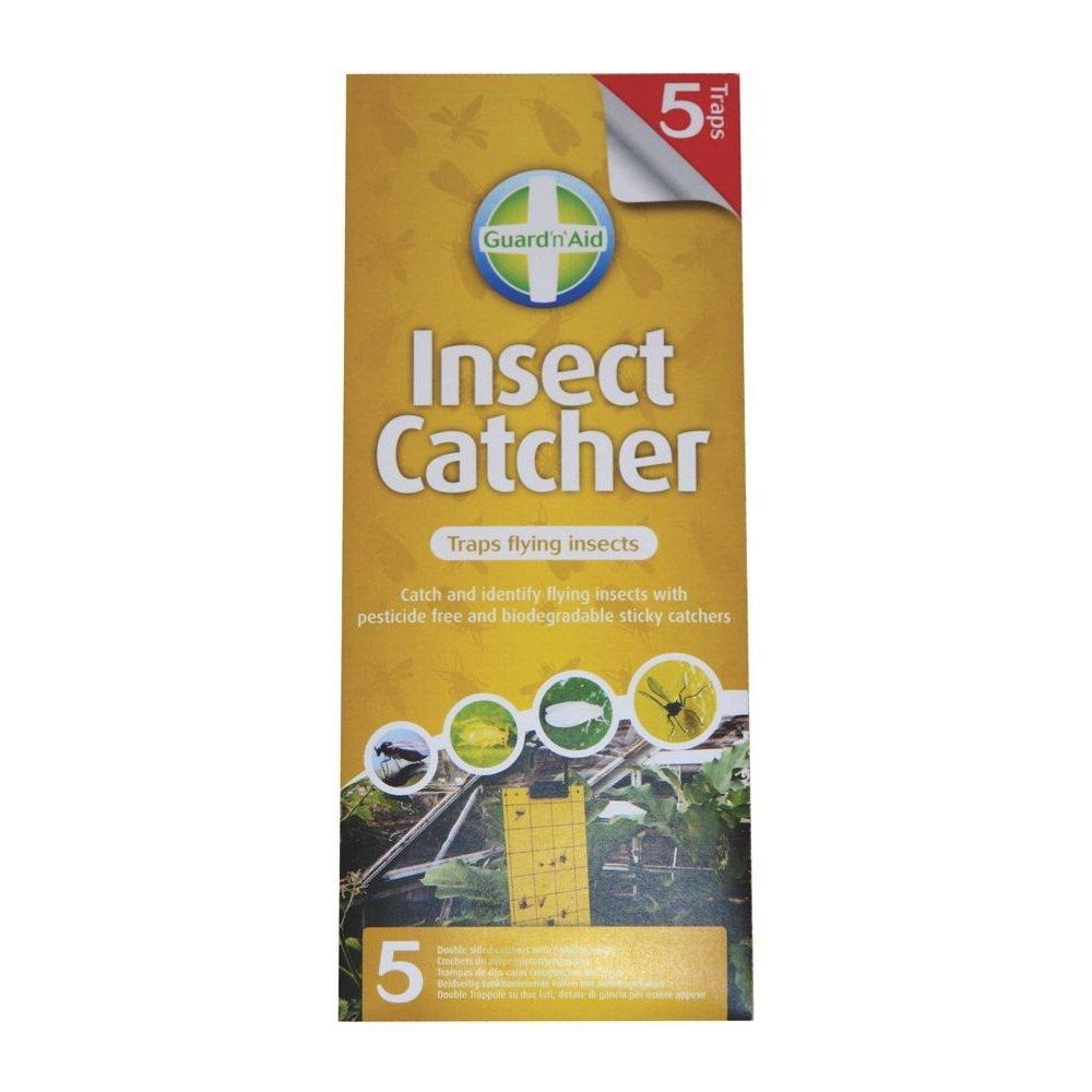 Guard Aid Insect Catcher - Sticky Trap - Pack of 5 Sheets