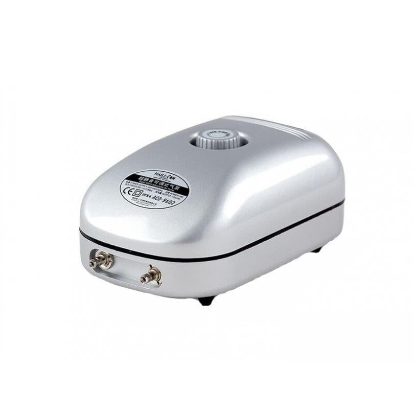 Hailea Adjustable Air Pump ACO9602 - 7.2L/min 2 Port