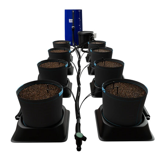 IWS Autodrain - Drip and Drain System (Large) - 4 Plant / Drip and Drain Complete / 16mm
