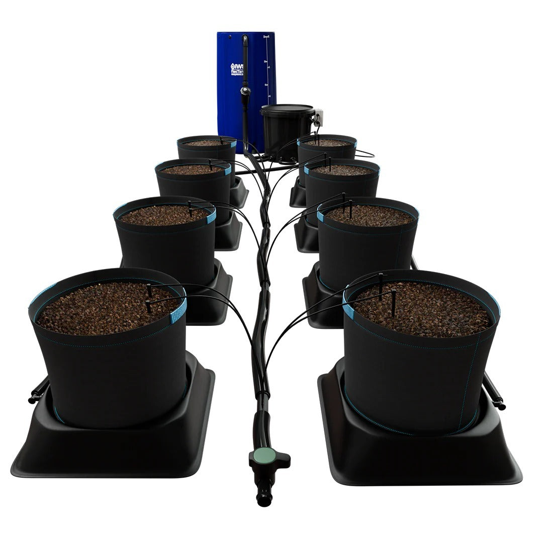 IWS Autodrain - Drip and Drain System (Small) - Drain System Only (no drippers) / 16mm / 36 Plants