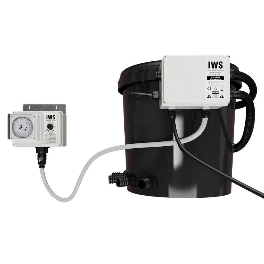 IWS Flood & Drain Brain Control Unit - Pro (25mm) - Old Version with 2 x MJ1000