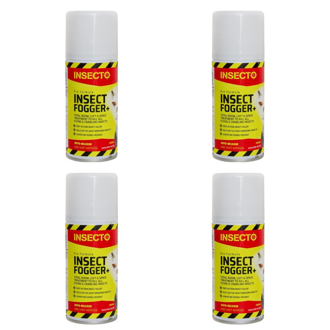 Insecto Pro Formula Insect Fogger 150ml - 4 Pack