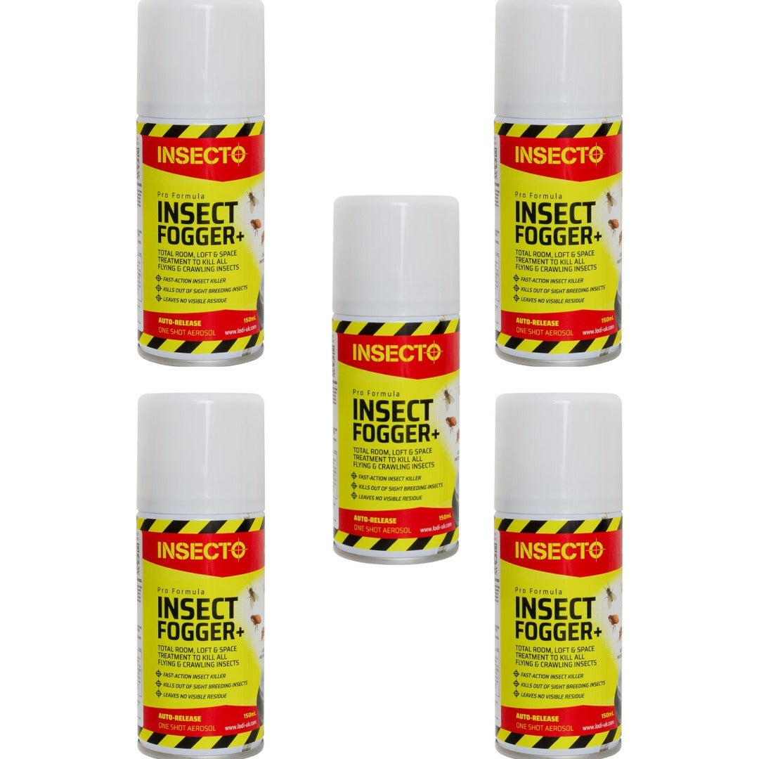 Insecto Pro Formula Insect Fogger 150ml - 5 Pack