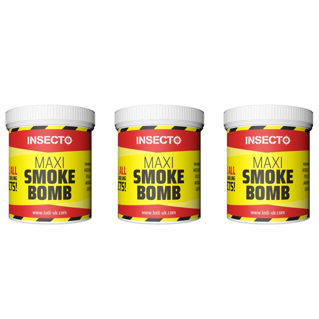 Insecto Smoke Bomb - MAXI - 31g | 1000m3 / 3 Pack