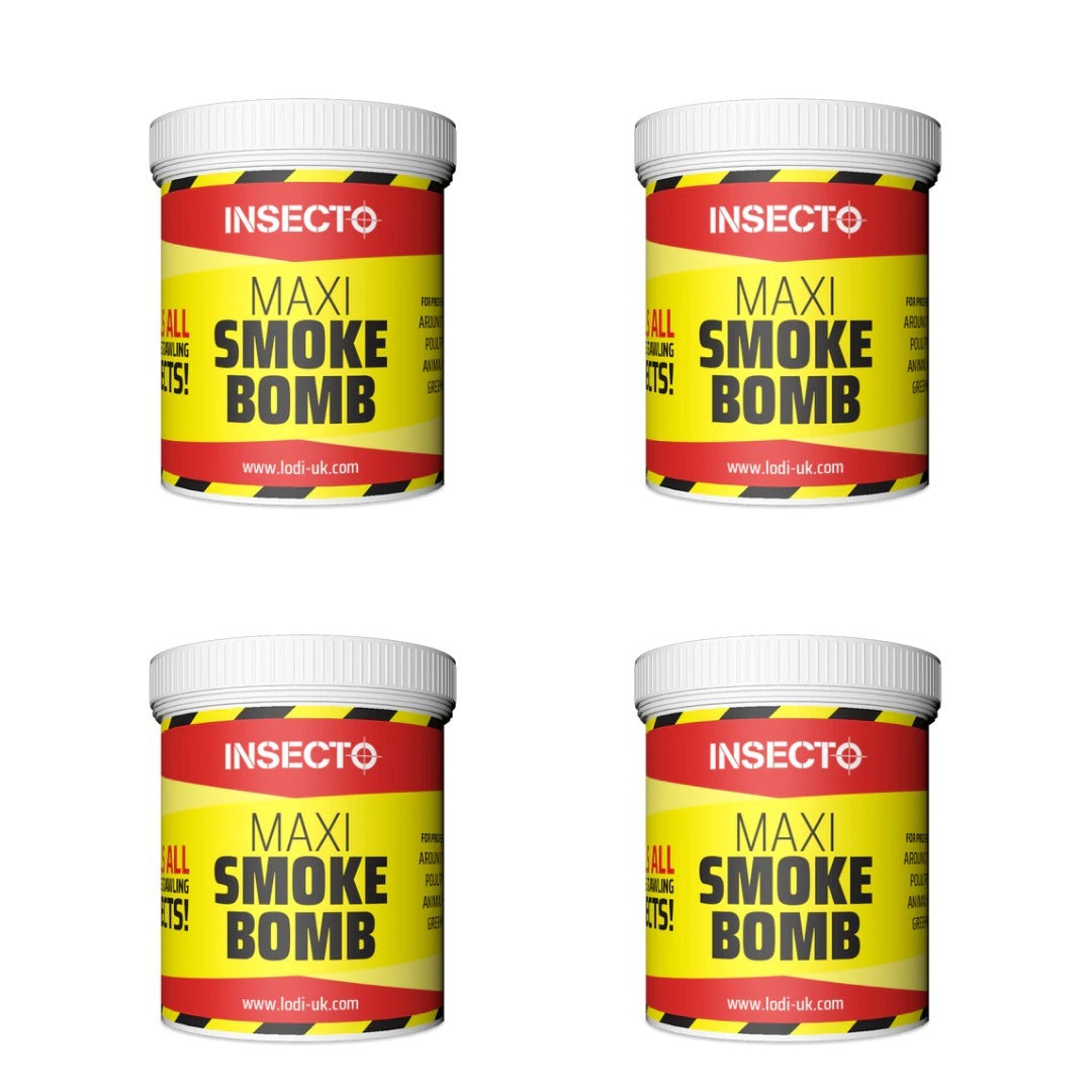 Insecto Smoke Bomb - MAXI - 31g | 1000m3 / 4 Pack