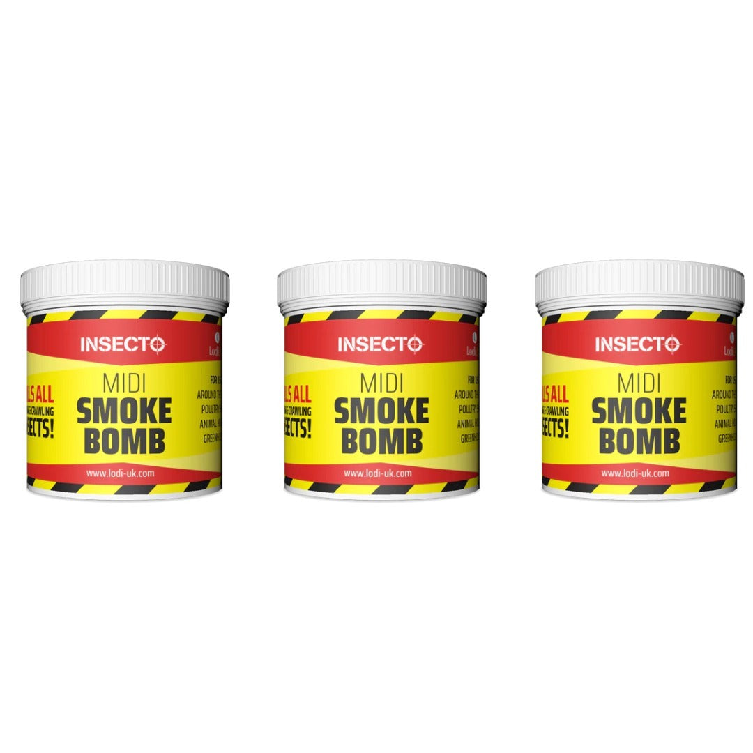 Insecto Smoke Bomb - MIDI - 15g | 500m3 / 3 Pack