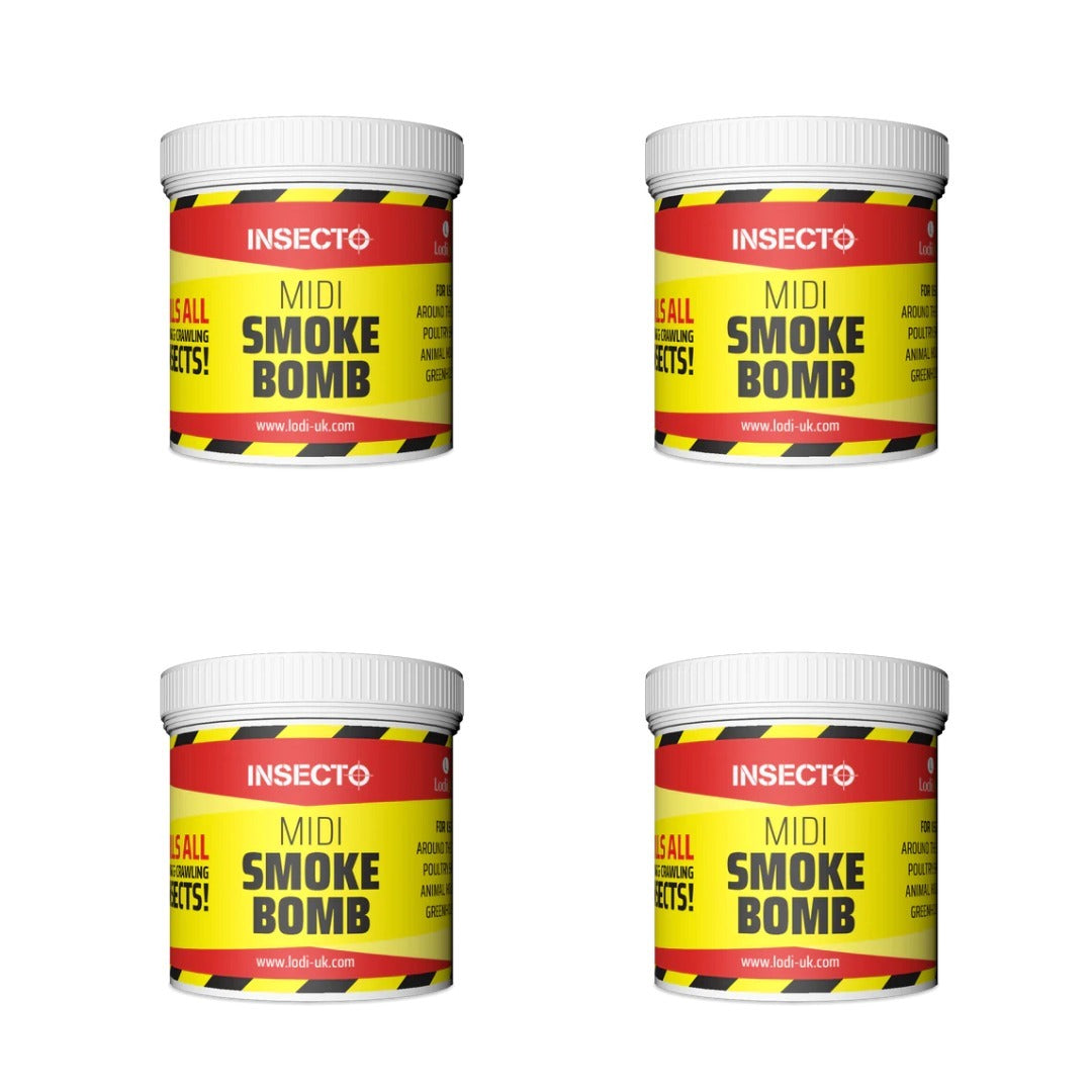 Insecto Smoke Bomb - MIDI - 15g | 500m3 / 4 Pack