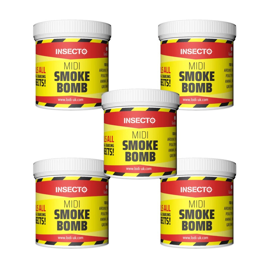 Insecto Smoke Bomb - MIDI - 15g | 500m3 / 5 Pack
