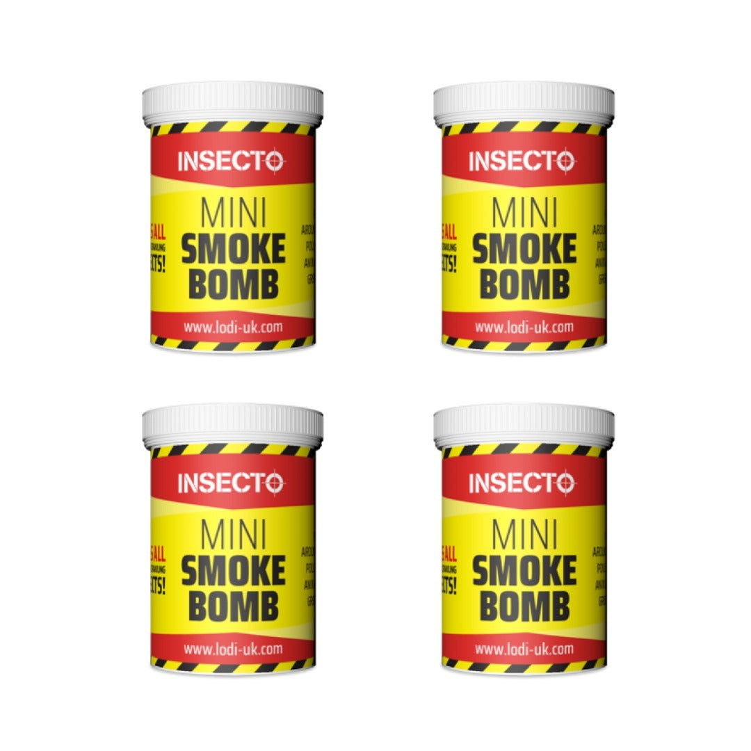 Insecto Smoke Bomb - MINI - 3.5g | 120m3 / 4 Pack
