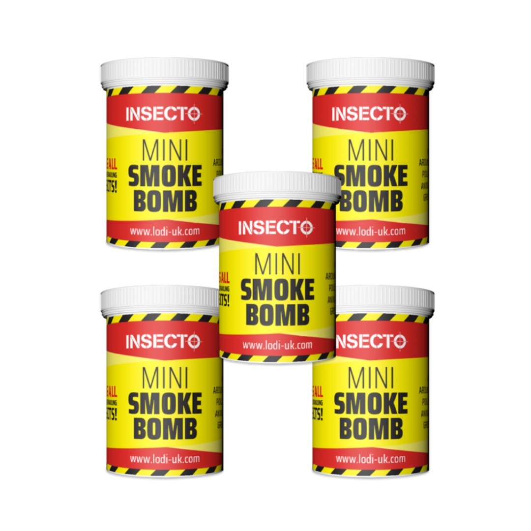 Insecto Smoke Bomb - MINI - 3.5g | 120m3 / 5 Pack