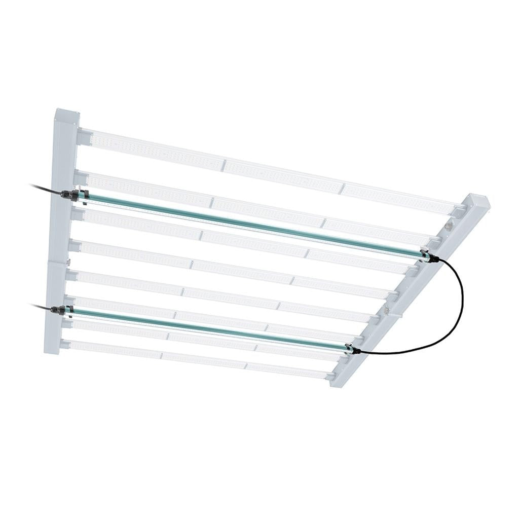 LUMii BLACK LED 720w LED Grow Light - LED + Ballast / Add Pair of 25w Power Plant UV/Far Red bars