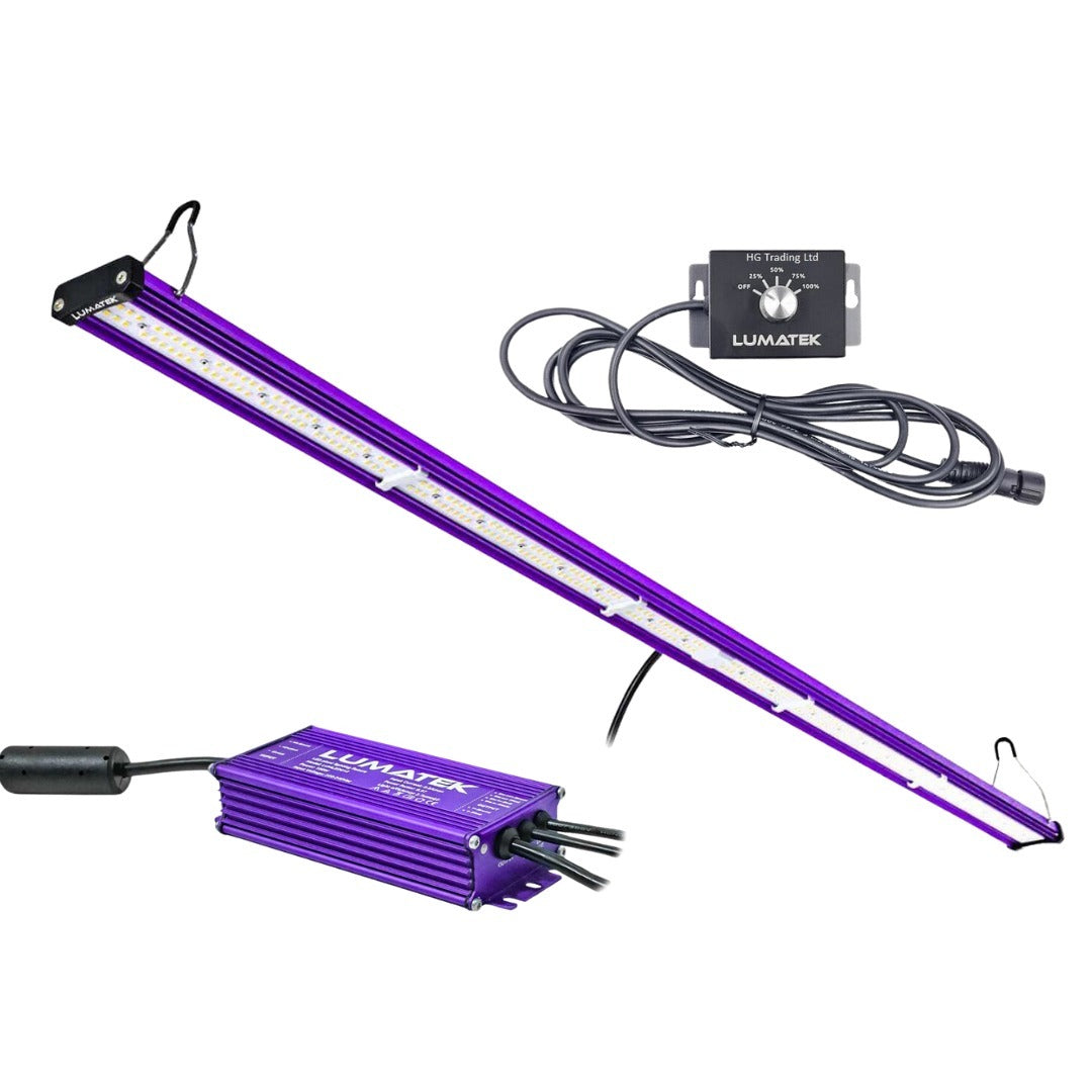 Lumatek 100w Full Spectrum LED Bar Grow Light - Include Dimmer