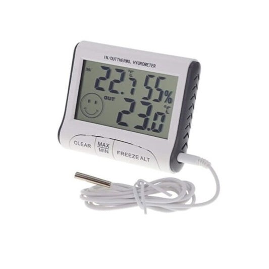 Maxibright Min Max Thermometer & Hygrometer With Probe