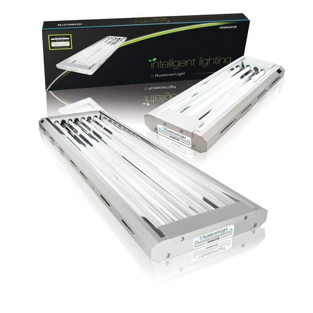 Maxibright T5 Fluorescent Light - 48w - 2ft / 2 Tube
