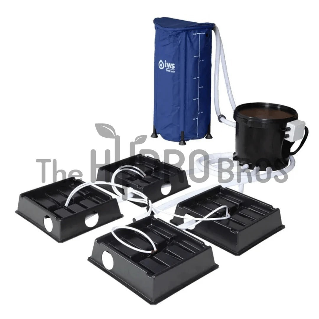 Medusa Complete Drip and Drain System - 12 Plants / Small / Tank Required