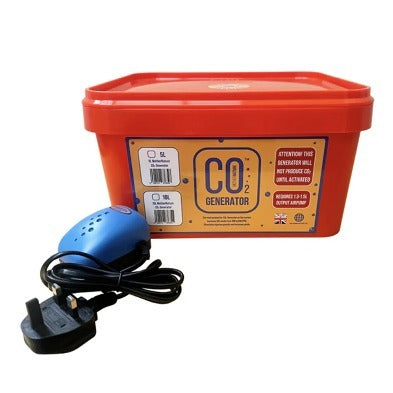 Mother Nature Co2 Generator (includes single oulet air pump) - 5L / No Timer