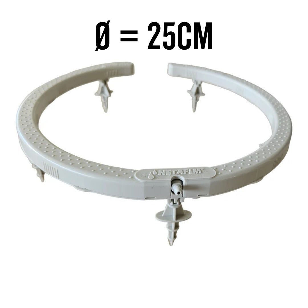 Netafim Netbow Watering Ring - Large (25cm diameter - 8 outlets) / Netbow Ring Only