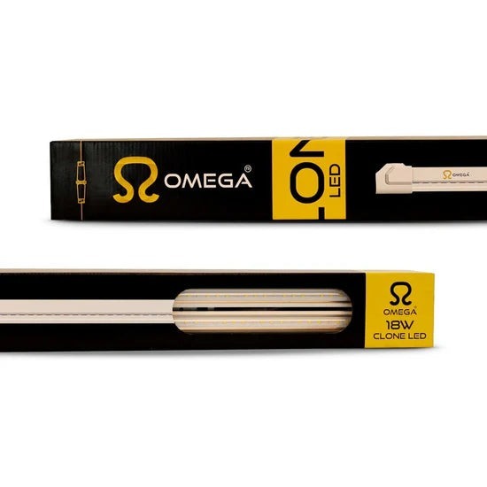 Omega 18W or 9W Clone LED Grow Lights (Twin Pack) - Long (2 x 18w - 117cm)