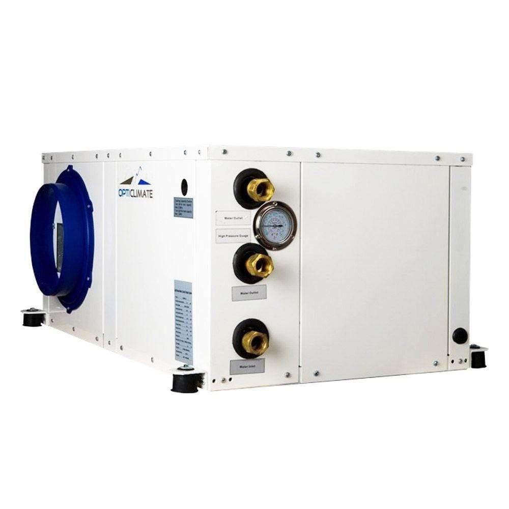 Opticlimate Pro 3 - Water-cooled Grow Room Air Conditioning Unit - 15000kW - 24 x 600w Lights (3-Phase)