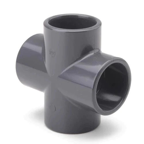 PVC Pipe Fittings - 3/4" - Cross