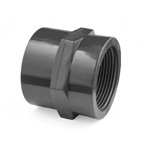 PVC Pipe Fittings - 3/4" - Female Plain to Threaded Socket