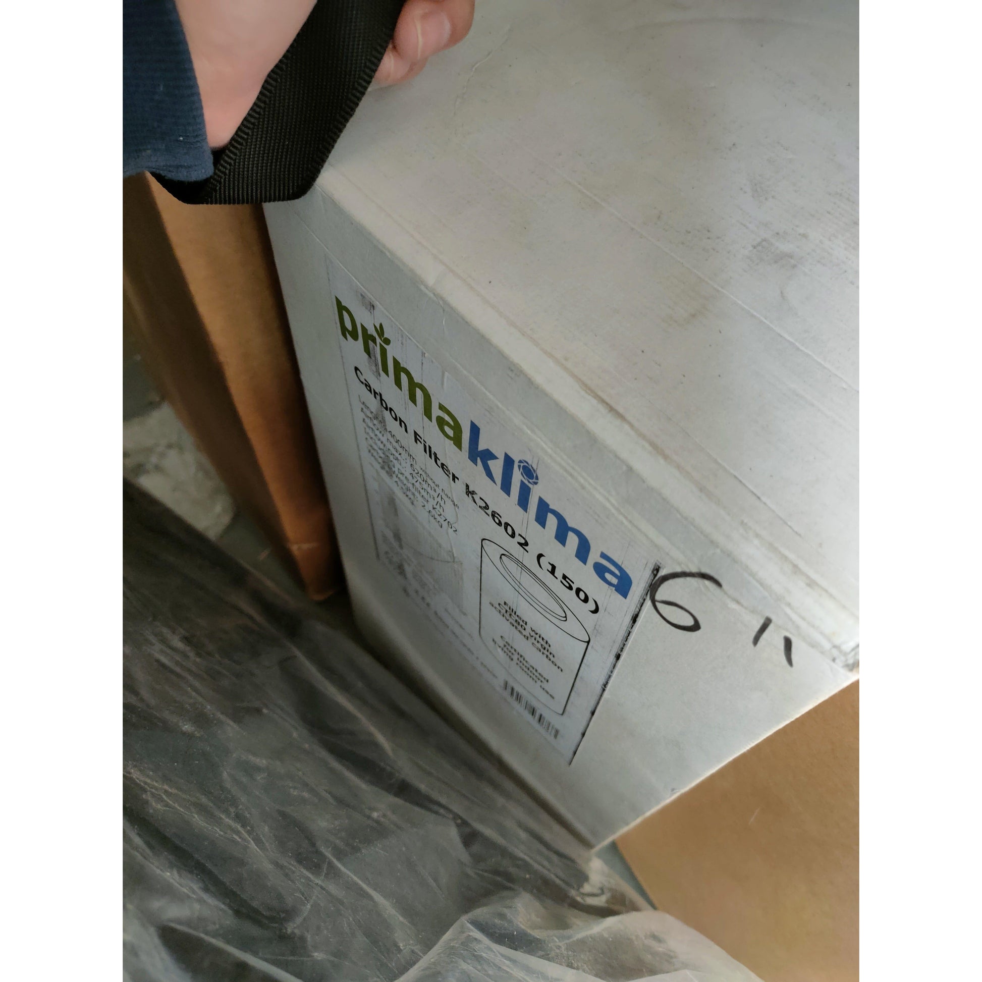 Prima Klima Eco Carbon Filter 6" 150mm/400mm (620m³/h)