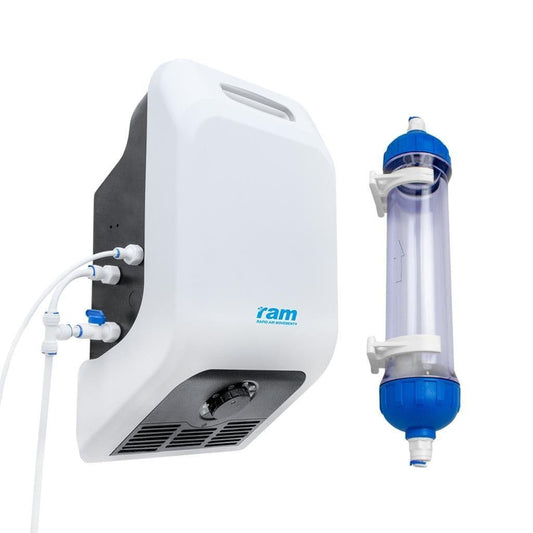 RAM Wall Humidifier + Resin DI Water Filter