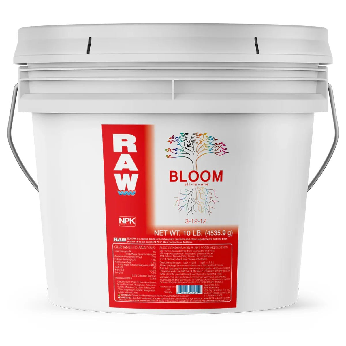 Raw Nutrients - Bloom Complete - 10lb
