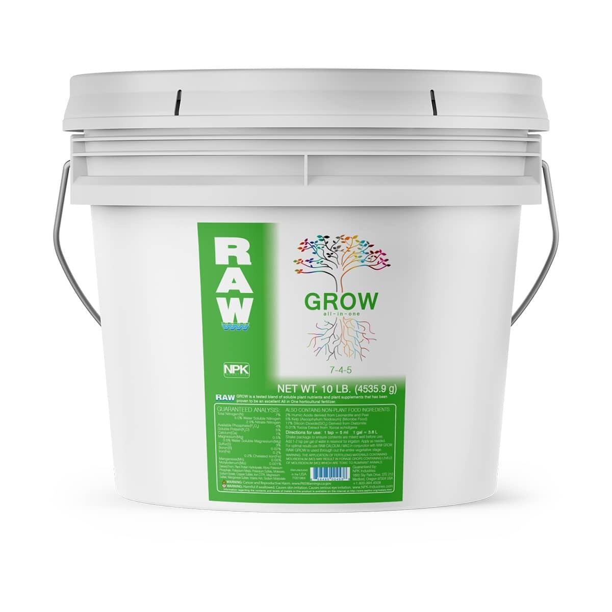 Raw Nutrients - Grow - 10lb