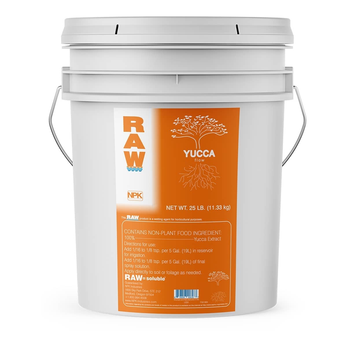 Raw Nutrients - Yucca - 25lb