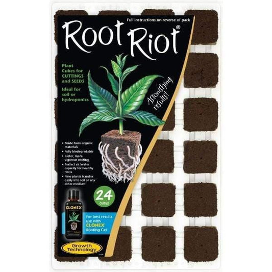 Root Riot Propagation Cubes - Tray of 24