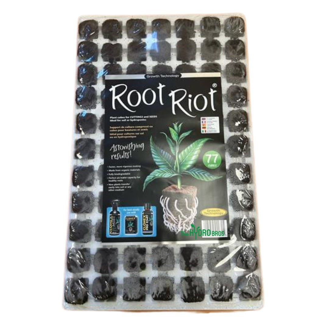 Root Riot Propagation Cubes - Tray of 77