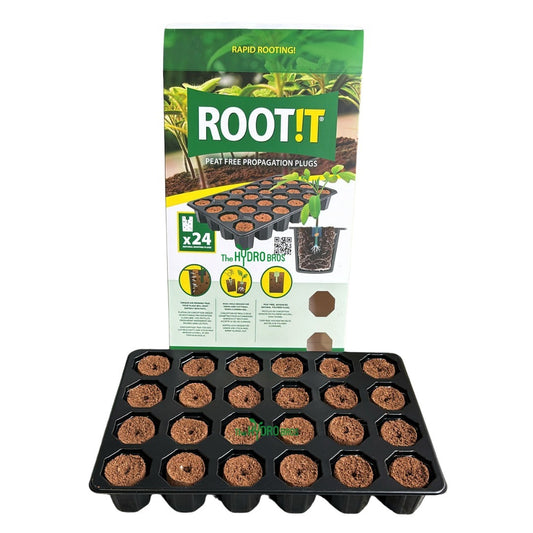 Root!T Dry Peat Free  Propagation Plugs - Tray of 24