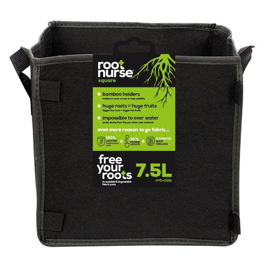 SQUARE Fabric Pot - 7.5L
